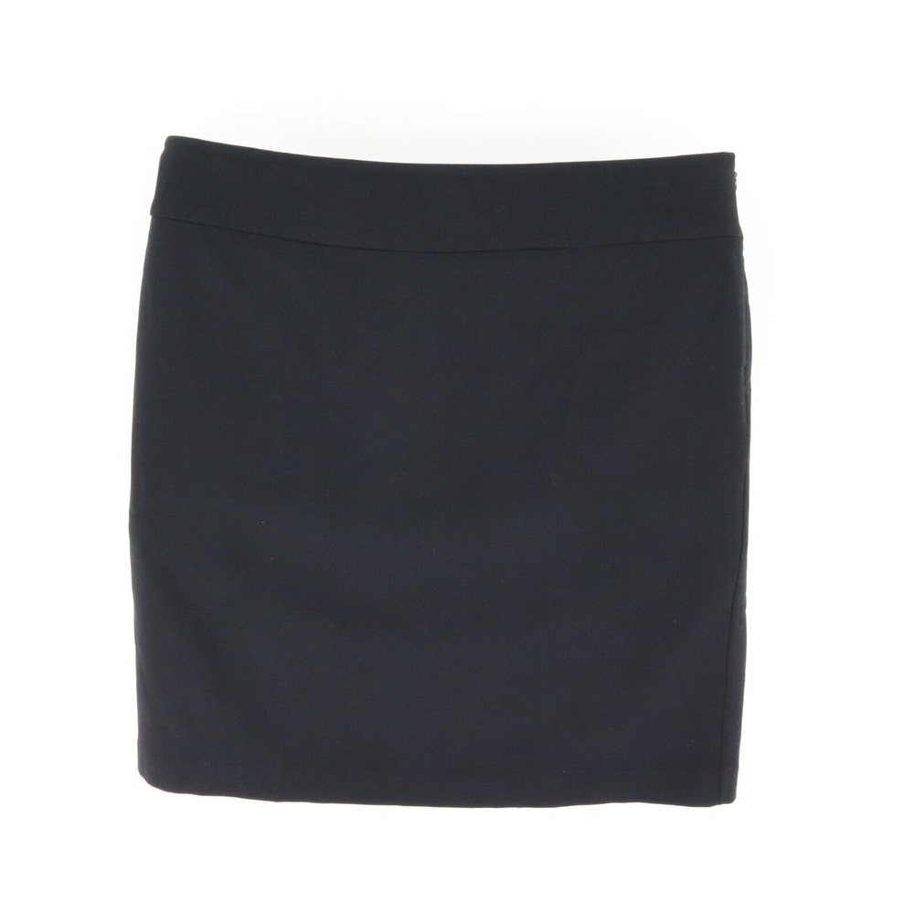 212 Collection Lined Skirt Short Straight Womens Size 18‎ Black Polyester Blend